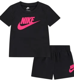 Shortssæt - T-shirt/Shorts - Hyper Pink/Black|Nike Outlet