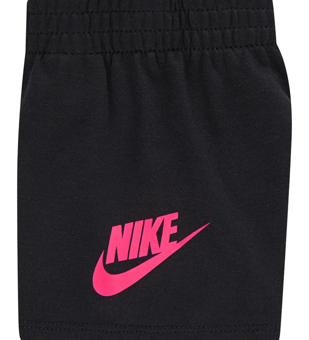 Shortssæt - T-shirt/Shorts - Hyper Pink/Black|Nike Outlet