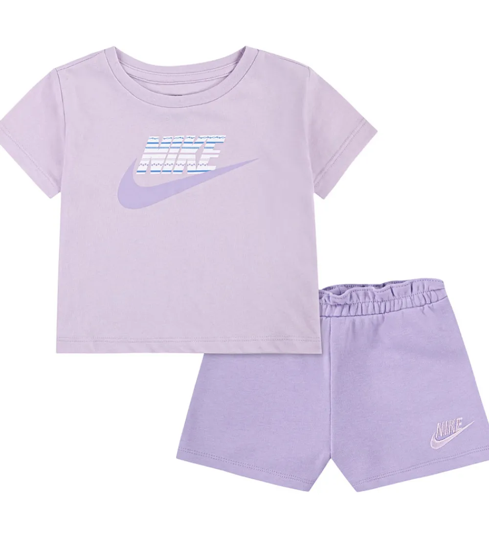Shortssæt - T-shirt/Shorts - Hydrangeas|Nike Best