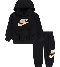 Sweatsæt - Club - Black/Metalic Gold|Nike Online