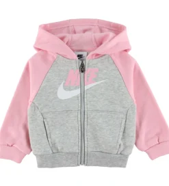 Sweatsæt - Soft Pink/Gråmeleret|Nike Online