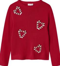 Nmae It Bluse - Strik - NkfRajul - Jester Red|Name It Hot