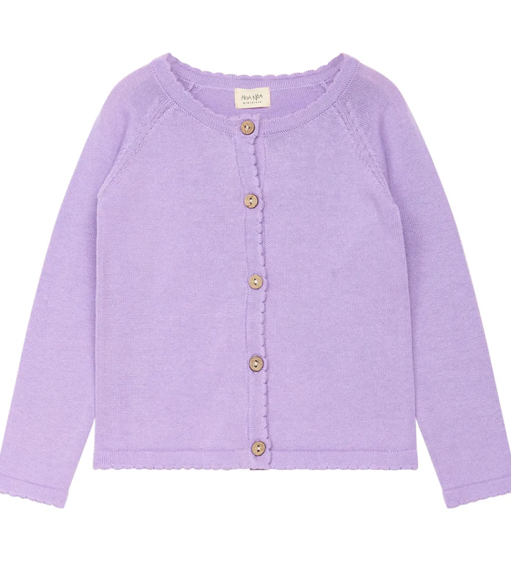Cardigan - Strik - Baby KylieNNM - Orchid|Noa Noa miniature Clearance