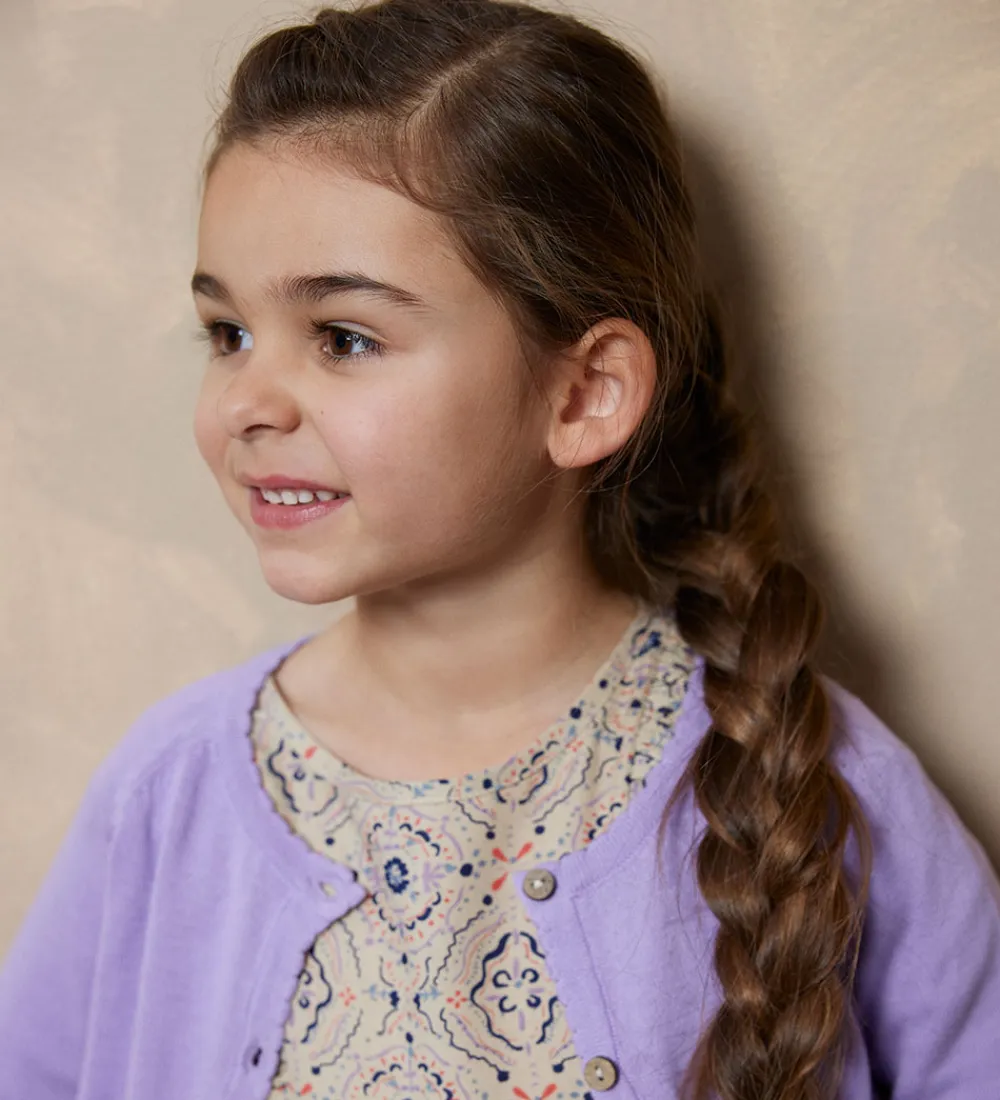 Cardigan - Strik - Baby KylieNNM - Orchid|Noa Noa miniature Clearance