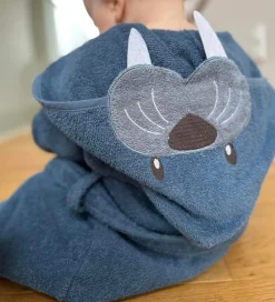 Badekåbe - Middle Blue m. Hvalros|Nørgaard Madsens Hot