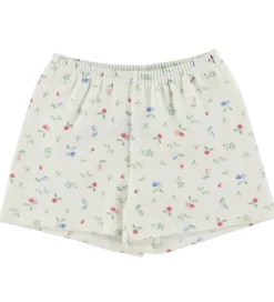 Nattøj - 2-Delt - Marshmallow/Multicolor|Petit Bateau Outlet