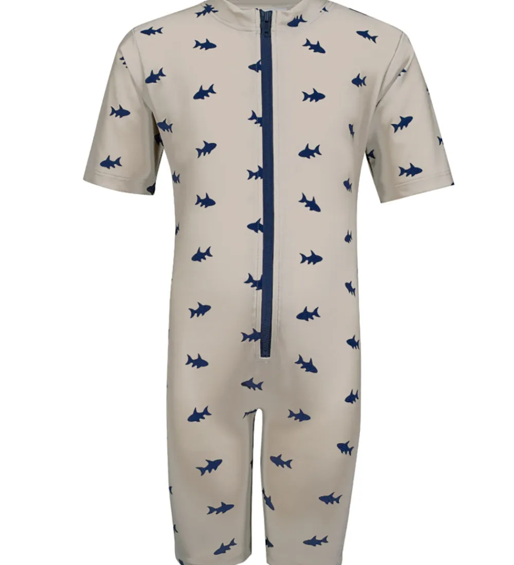 Badeheldragt - Natsu - UV50+ - Sand Fish|Petit Crabe Hot