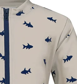 Badeheldragt - Natsu - UV50+ - Sand Fish|Petit Crabe Hot