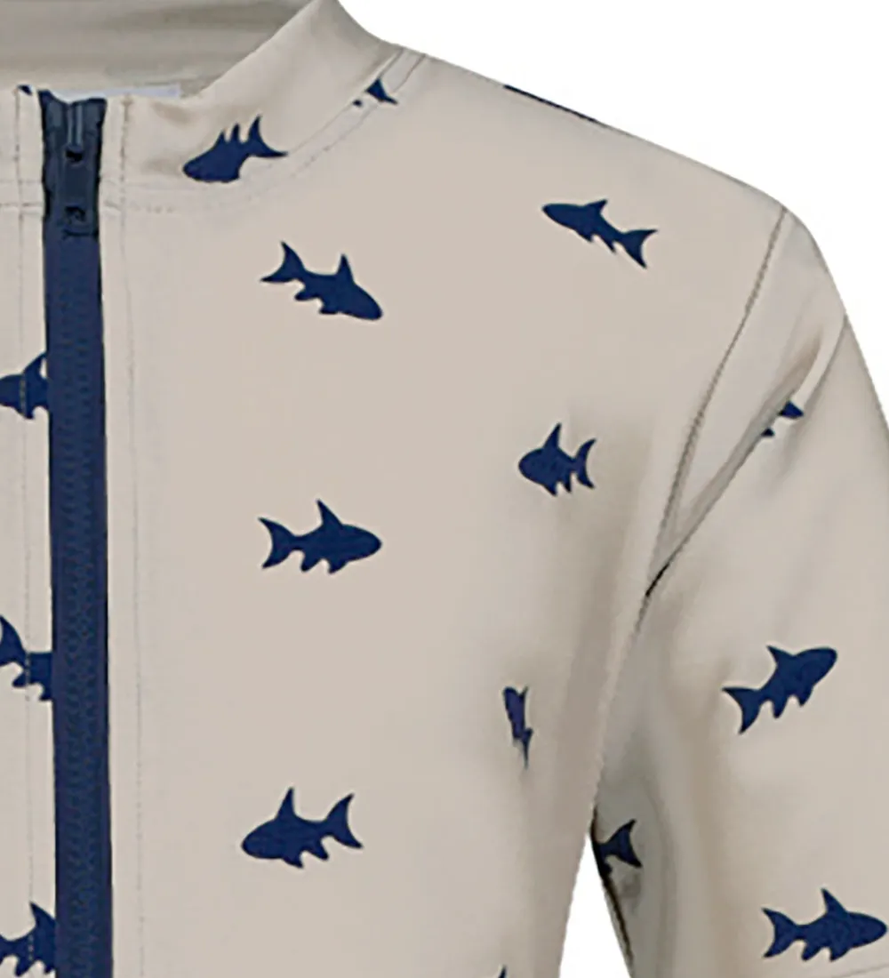 Badeheldragt - Natsu - UV50+ - Sand Fish|Petit Crabe Hot