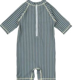 Badeheldragt - Blue Mirage/Off White|Petit Piao