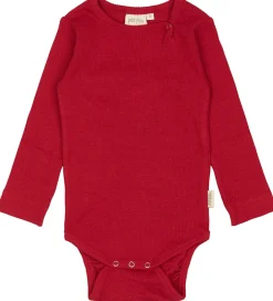 Body l/æ - Rib - Modal - Jet Red|Petit Piao Discount