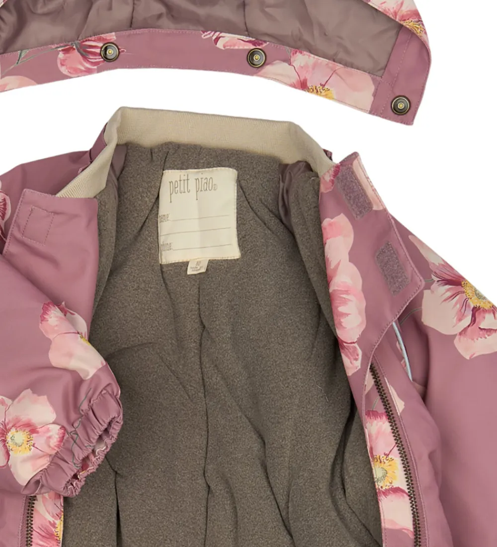 Flyverdragt - PPDard - Autumn Anemone AOP|Petit Piao Discount