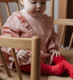 Kjole - Pink Heart m. Flæser|Petit Piao Online