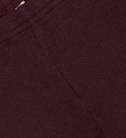 Leggings - Rib - Modal - Dark Grape|Petit Piao Hot