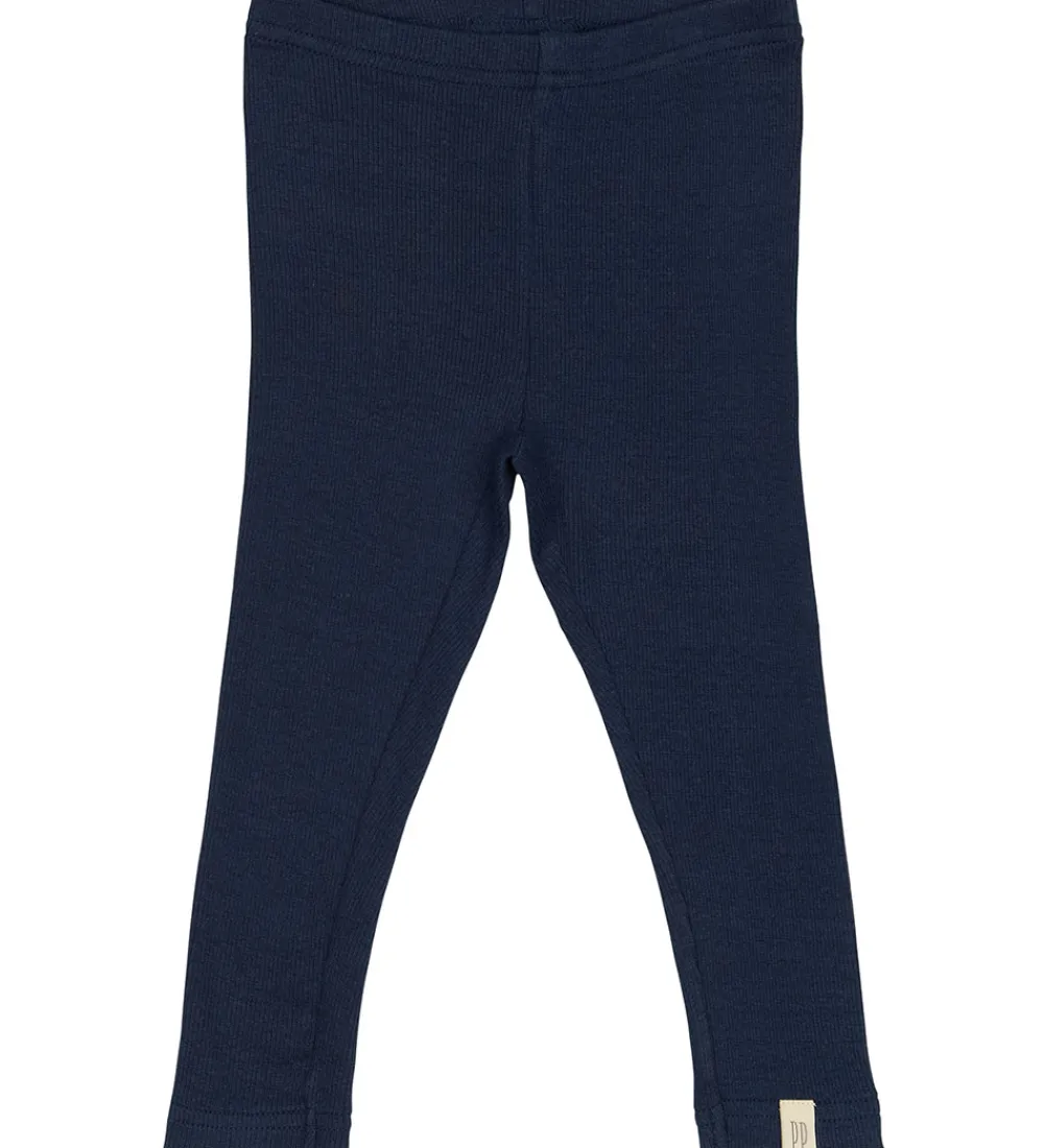 Leggings - Rib - Modal - Dress Blues|Petit Piao Online
