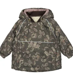 Vinterjakke - PPDard - Oak AOP|Petit Piao Outlet