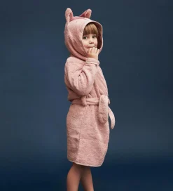 Badekåbe - Misty Rose m. Ræv|Pippi Baby Outlet