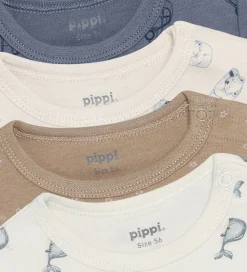 Bodyer k/æ - 4-pak - Flint Stone|Pippi Baby Sale