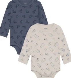 Bodyer l/æ - 4-pak - Flint Stone|Pippi Baby