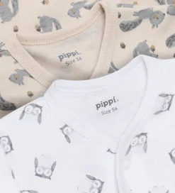 Natdragter m. Fødder - 2-pak - Rainy Day|Pippi Baby Clearance