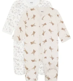 Natdragter m. Fødder - 2-pak - Violet Ice|Pippi Baby Best