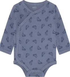 Slå-om Bodyer l/æ - 4-pak - Flint Stone|Pippi Baby New