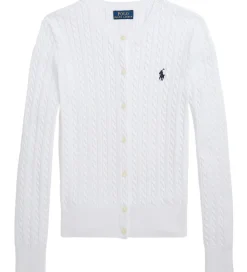Cardigan - Strik - Hvid|Polo Ralph Lauren Sale