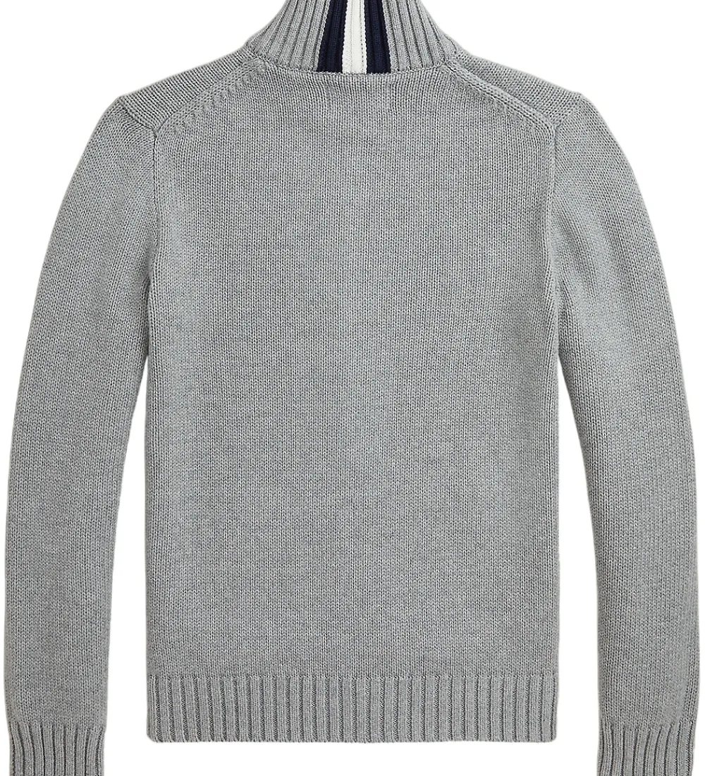 Cardigan - Strik - Andover Heather|Polo Ralph Lauren Clearance