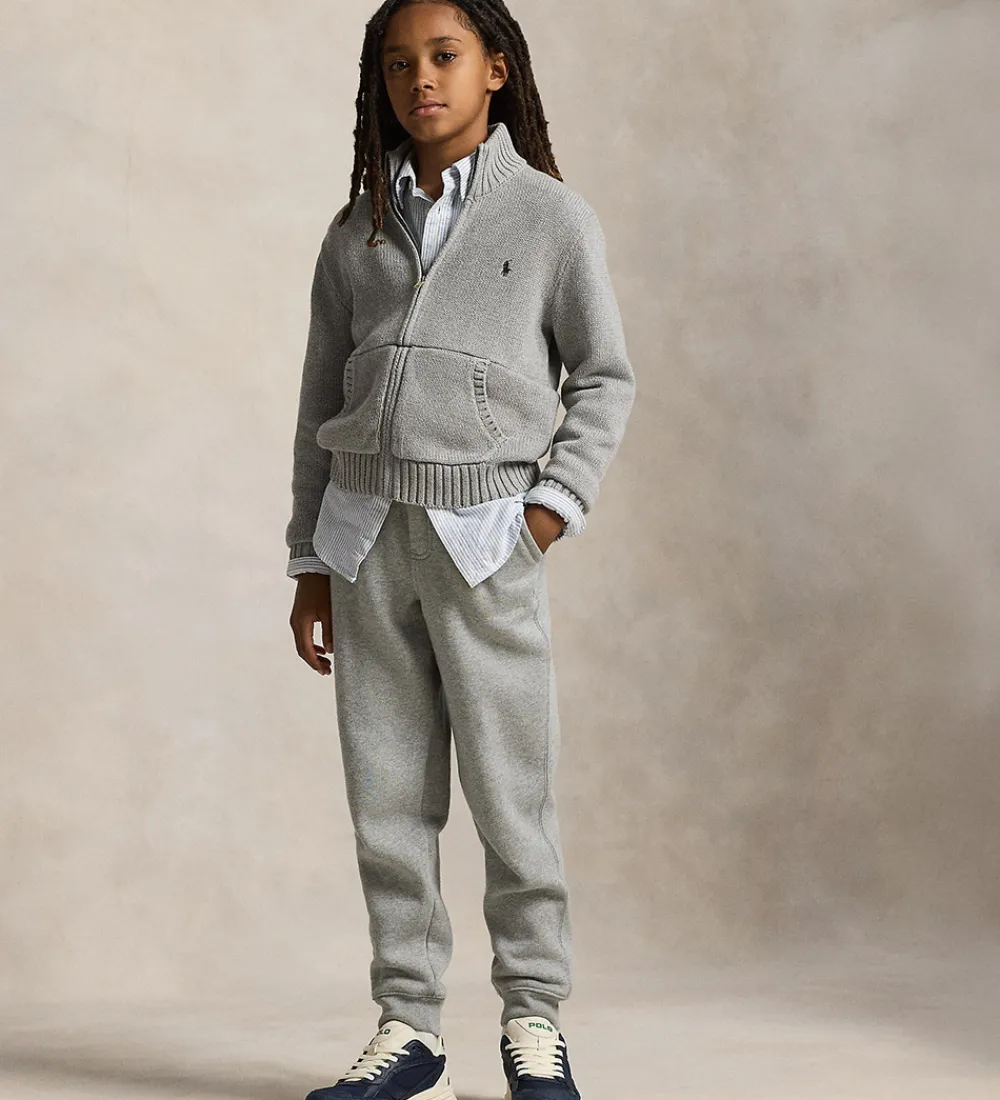 Cardigan - Strik - Andover Heather|Polo Ralph Lauren Clearance