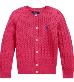Cardigan - Strik - Pink|Polo Ralph Lauren Hot