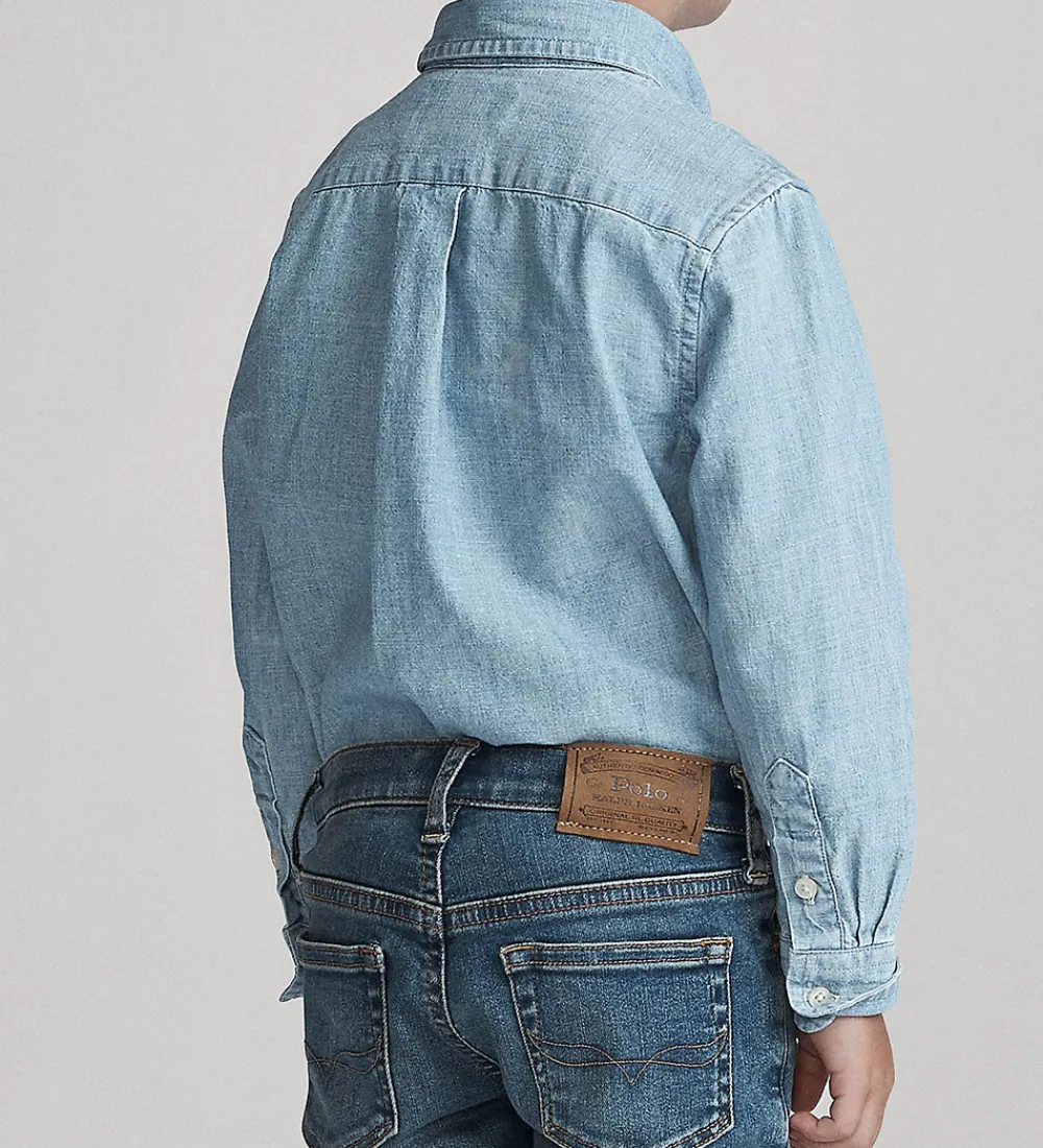 Denimskjorte - Blå|Polo Ralph Lauren Discount