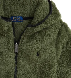 Fleecejakke - Olive|Polo Ralph Lauren Clearance