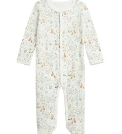 Heldragt - Hvid m. Blomster/Harer|Polo Ralph Lauren New