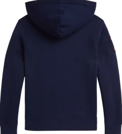 Hættetrøje - Refined Navy m. Rød|Polo Ralph Lauren