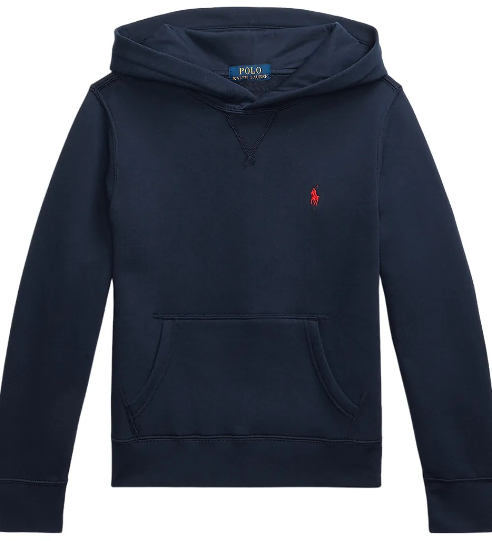Hættetrøje - Navy|Polo Ralph Lauren Clearance