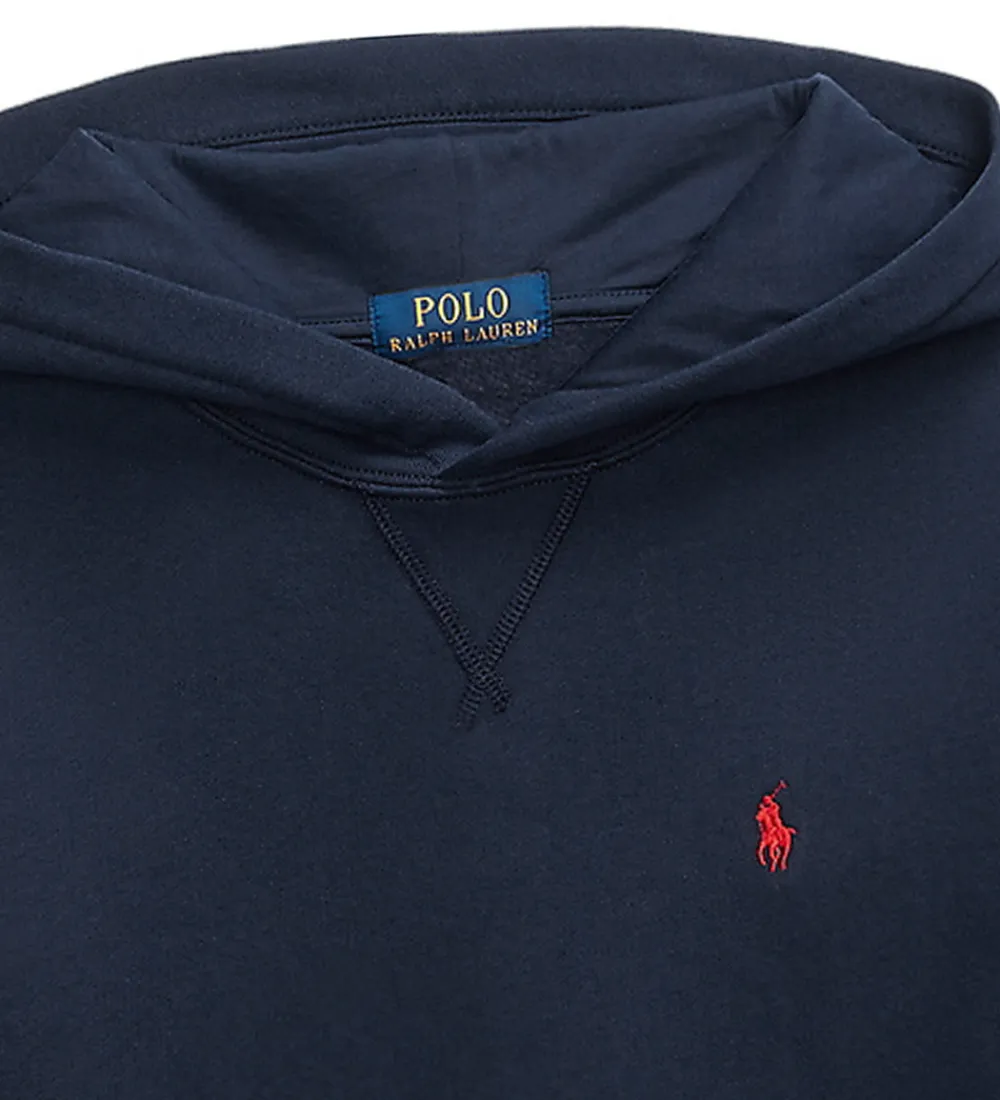 Hættetrøje - Navy|Polo Ralph Lauren Clearance