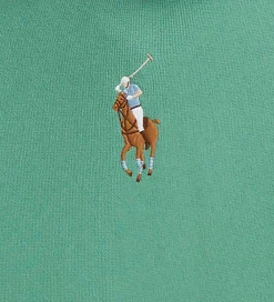 Hættetrøje - Cropped - Grøn|Polo Ralph Lauren Sale