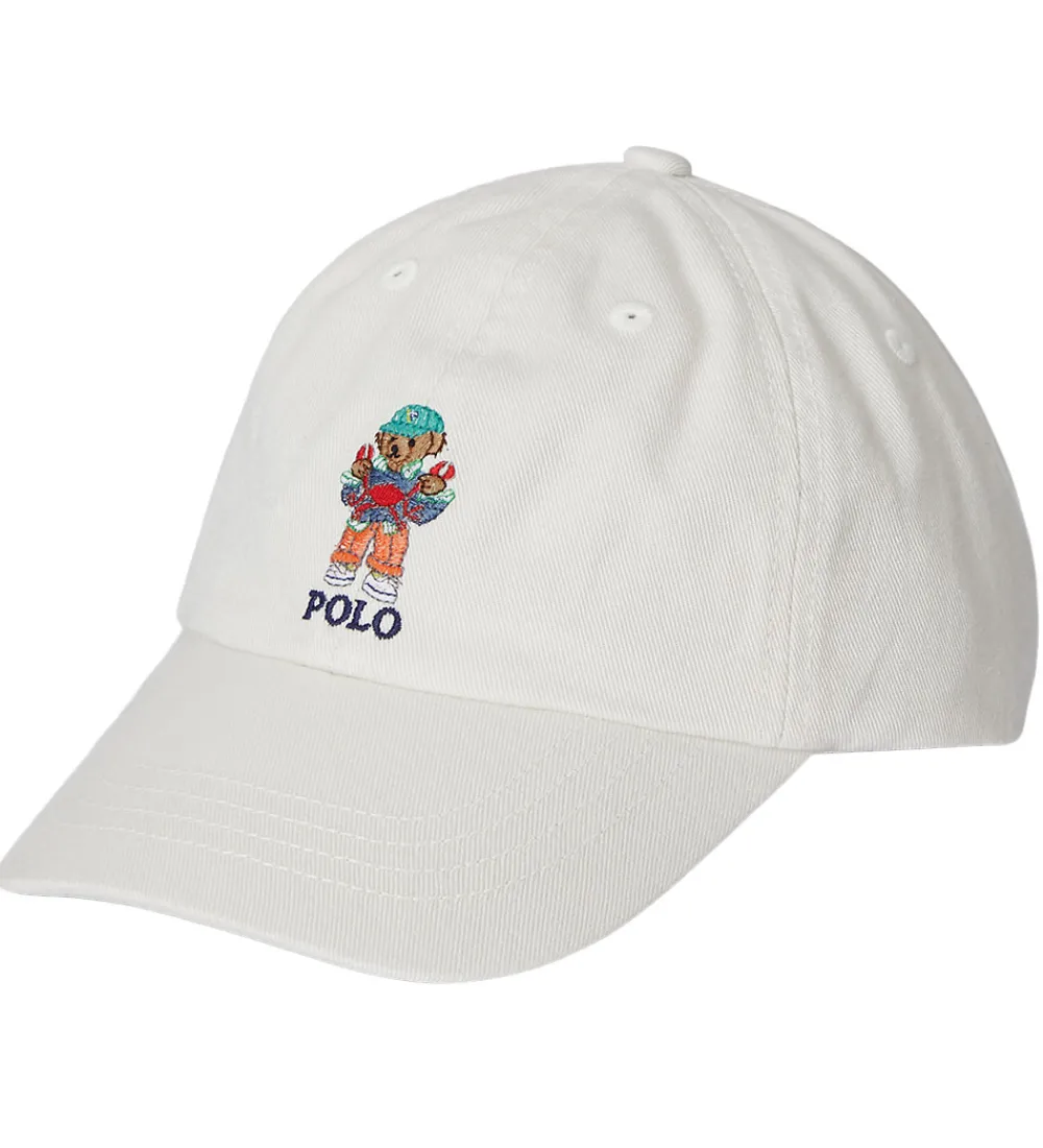 Kasket - Sport - Hvid m. Bamse|Polo Ralph Lauren Online