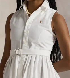 Kjole - Latoyia - Hvid|Polo Ralph Lauren Outlet