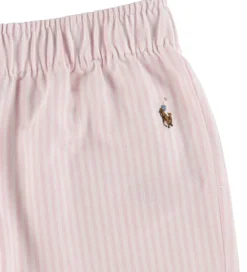Polo Ralph Lauren Nattøj - Oxford - Bath Pink/White Striped|Polo Ralph Lauren Acc Best
