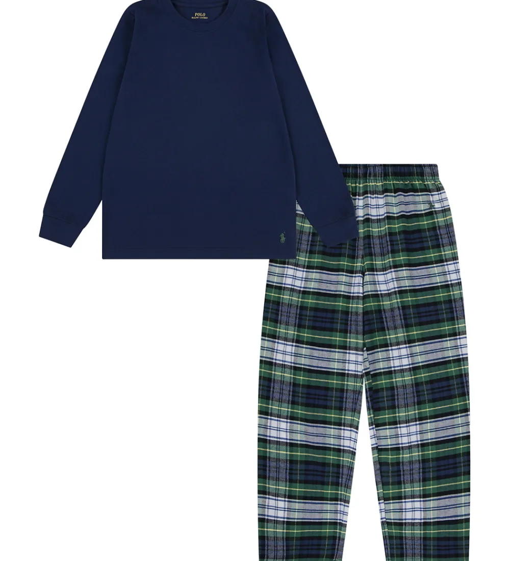 Polo Ralph Lauren Nattøj - White Gordon Plaid|Polo Ralph Lauren Acc