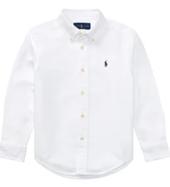 Skjorte - Slim Fit - Hvid|Polo Ralph Lauren Sale