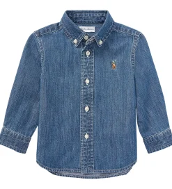 Skjorte - Denim - Dark Blue|Polo Ralph Lauren Outlet