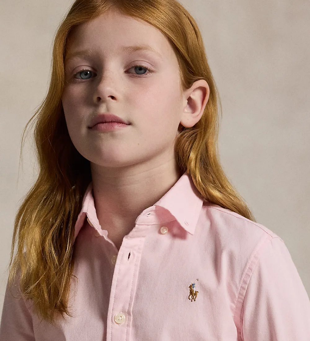 Skjorte - Bath Pink|Polo Ralph Lauren Hot