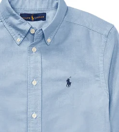 Skjorte - Lyseblå|Polo Ralph Lauren Online