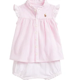 Top/Bloomers - Rosa/Hvidstribet|Polo Ralph Lauren