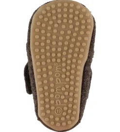 Hjemmesko - Uld - Brun|Pom Pom New