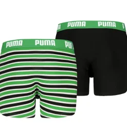 Boxershorts - Everyday - 2-pak - Grøn/Sort|Puma Online