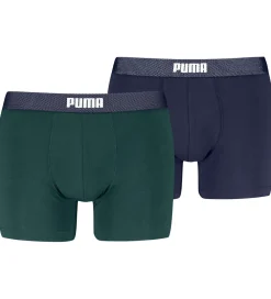 Boxershorts - 2-pak - Grøn/Navy|Puma New