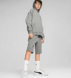 Hættetrøje - ESS Small No. 1 Logo - Grå|Puma New